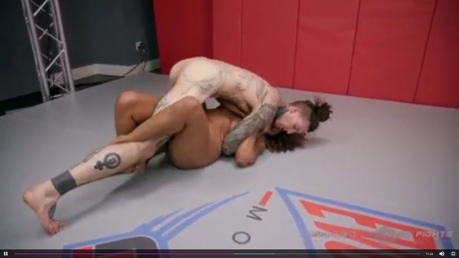 Daisy Ducati And Ruckus Get Down Dirty And Fuck On The Wrestling Mat M