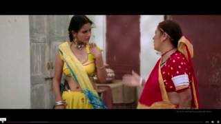 desi hottest big yellow blouse boobs