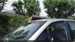 Gorgeous Ashley Daily hitches a ride