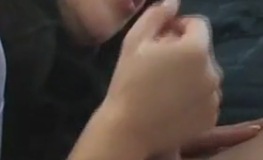 Blowjob trailer with nice looking