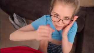 Beauty played on the phone and fucked a Russian