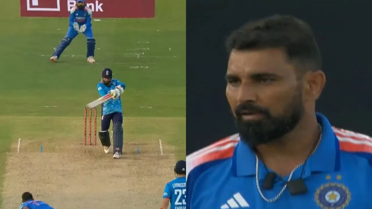 Watch: Mohammed Shami annihilated by Adil Rashid as England star hits him for 3 consecutive boundaries