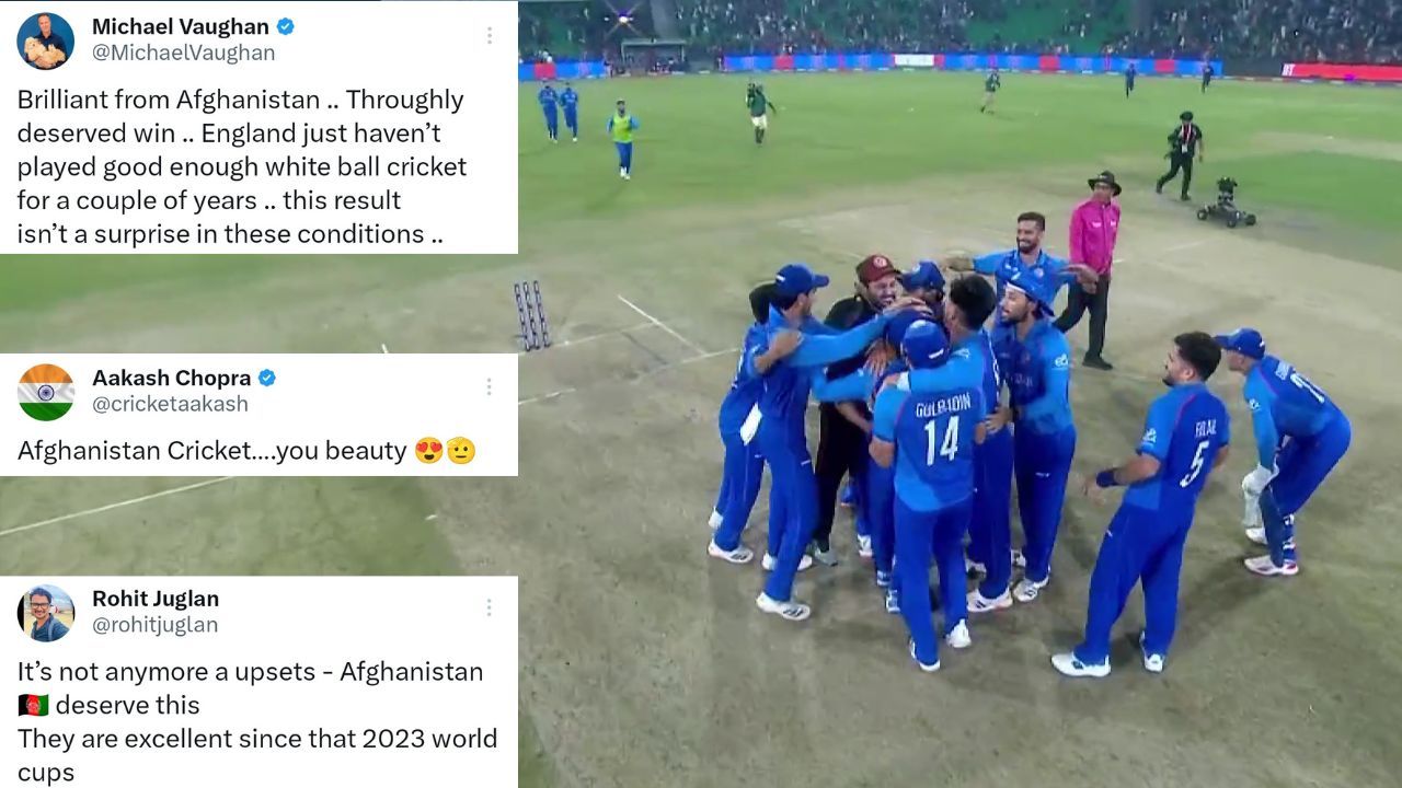 “From underdogs to giant slayers” – Afghanistan hailed as they eliminate England from CT 2025