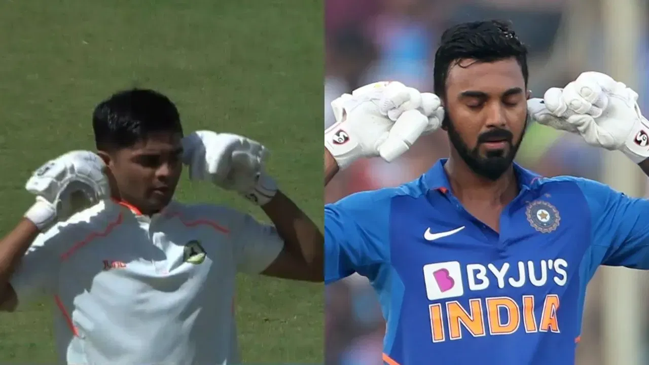 Watch: Danish Malewar emulates KL Rahul’s celebration after scoring hundred in Ranji Trophy final