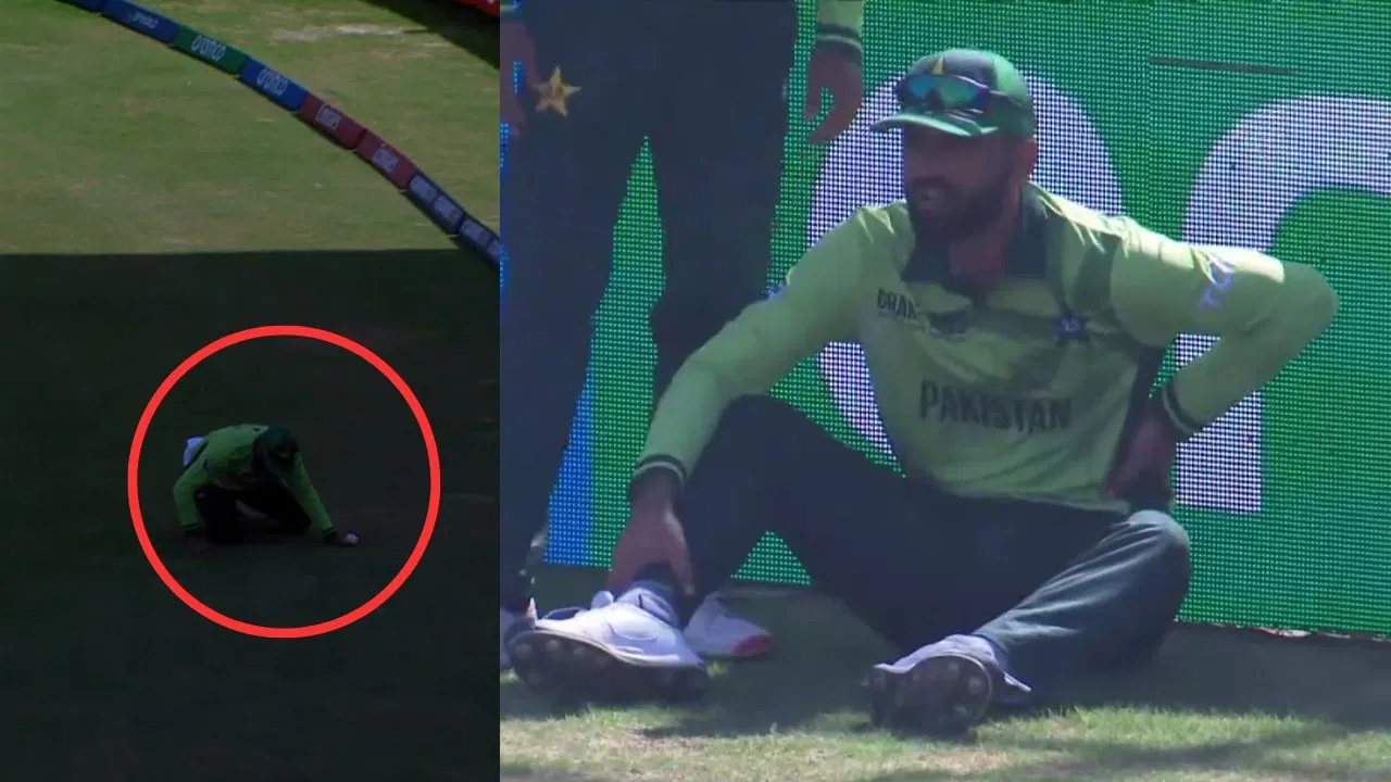 ICC Champions Trophy 2025: Watch – Fakhar Zaman injured in 1st over in a huge blow for Pakistan