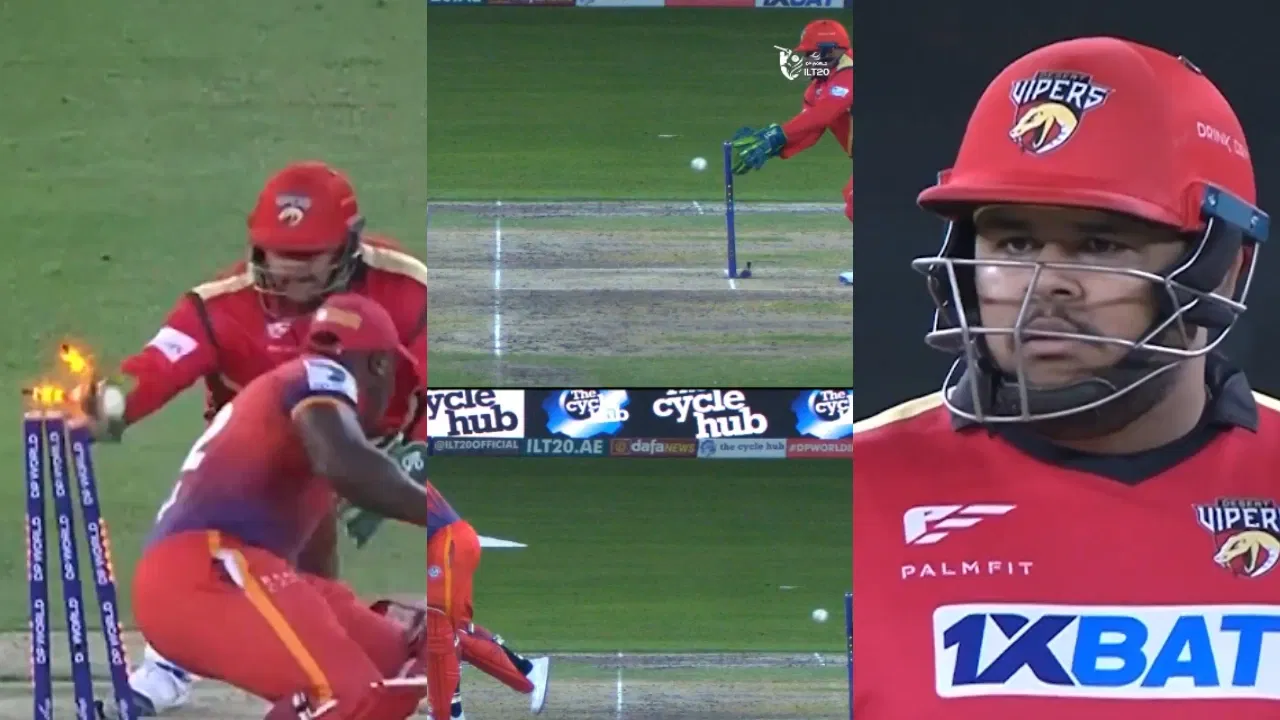 Watch: Azam Khan’s stumping blunder costs Desert Vipers as Rovman Powell guides Dubai Capitals to maiden ILT20 title