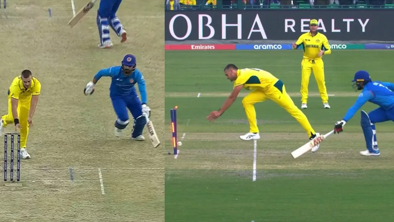 Watch- Mohammad Nabi-Azmatullah Omarzai create Pakistan-like comical run out vs Australia