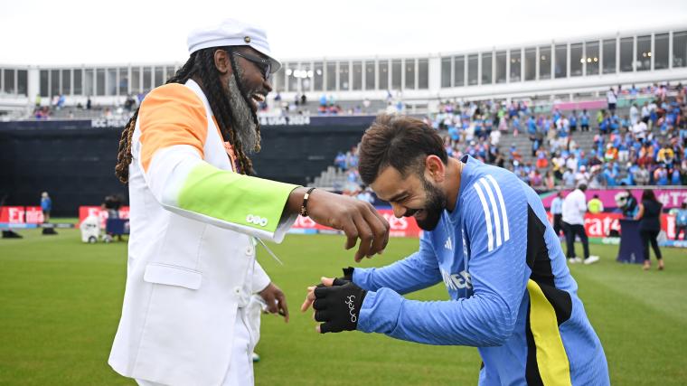‘Still the best in the world’ – Chris Gayle hails Virat Kohli as he backs India star to break his Champions Trophy record