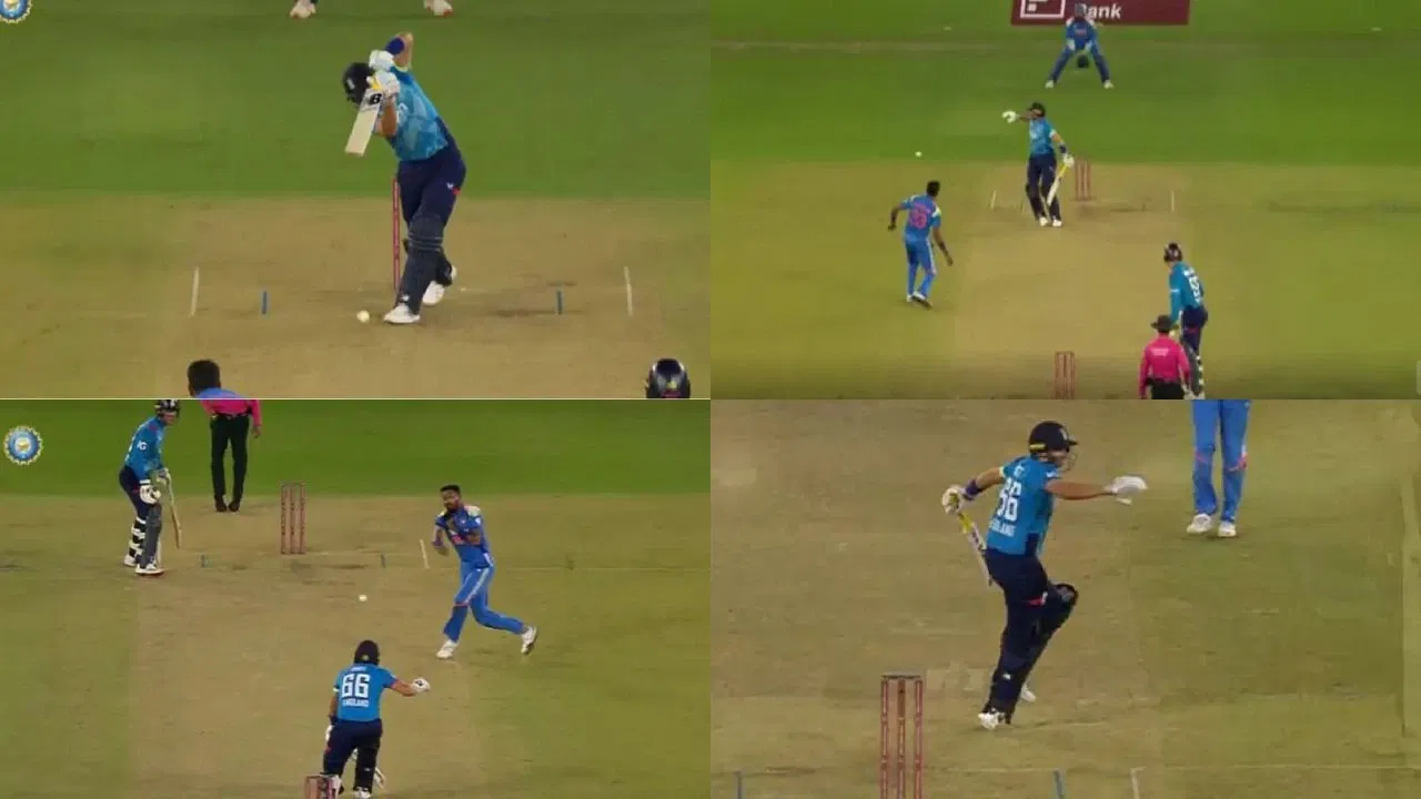 Watch: Hardik Pandya attacks defenseless Joe Root with brutal throw in 3rd ODI