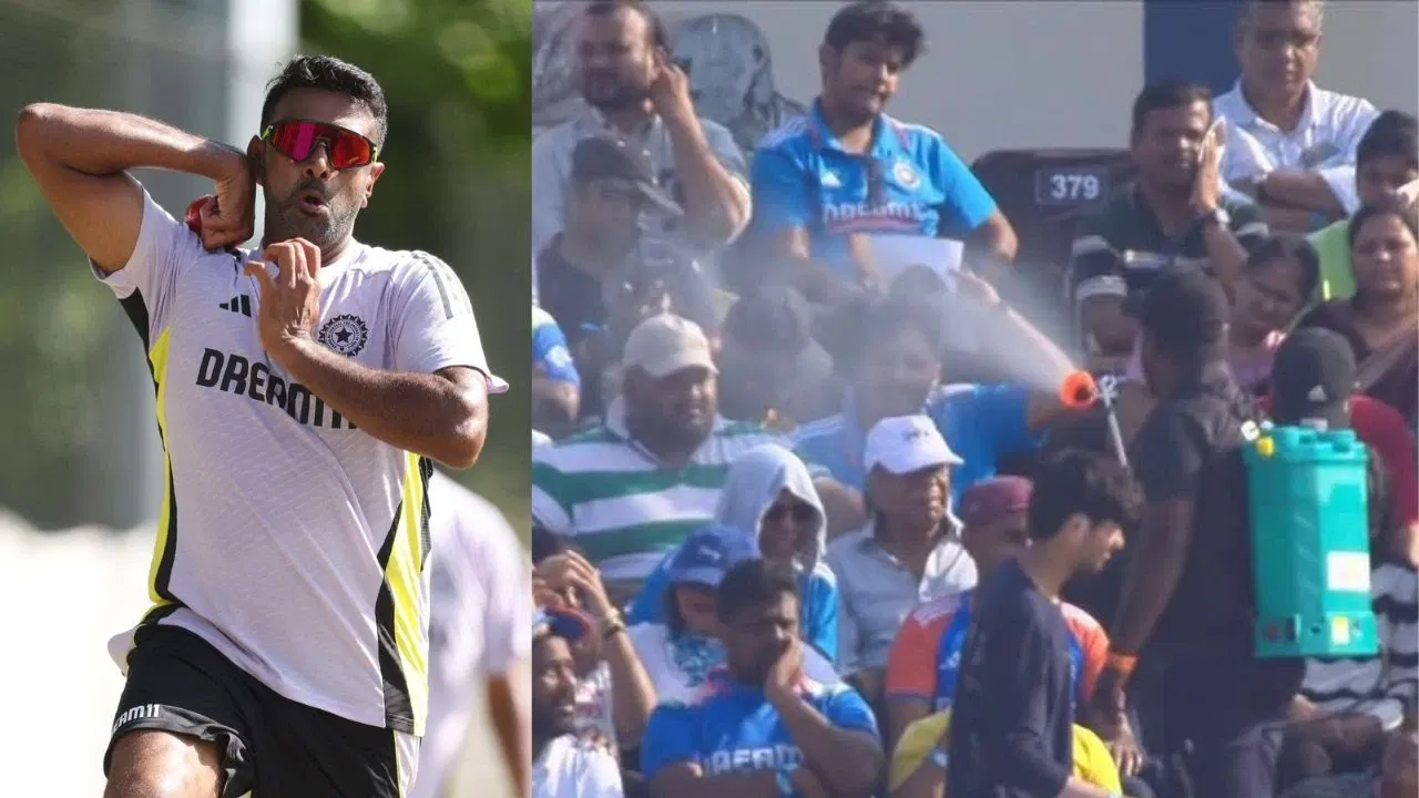 BCCI forced to spray water on India fans during Cuttack ODI as brutal heat becomes unbearable, Ravichandran Ashwin reacts