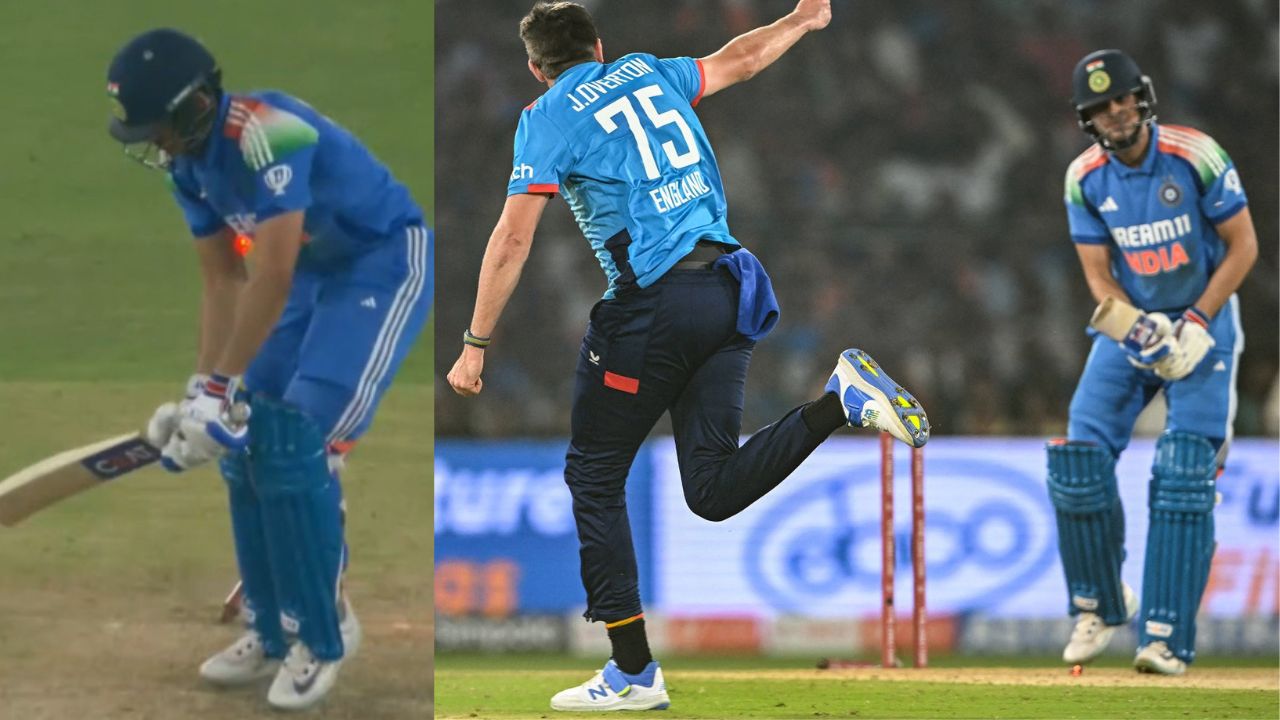 Watch: Jamie Overton bamboozles Shubman Gill with outstanding yorker in 2nd ODI