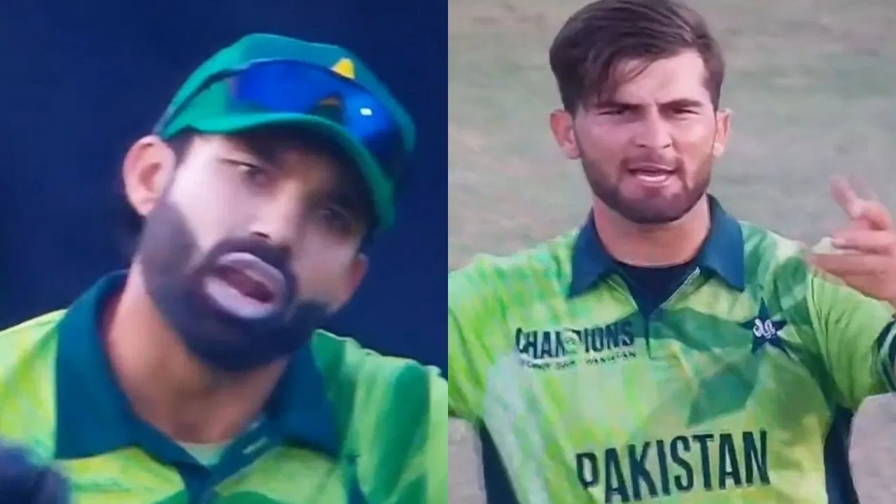 ICC Champions Trophy 2025: Watch: Mohammad Rizwan, Shaheen Afridi engage in a huge fight