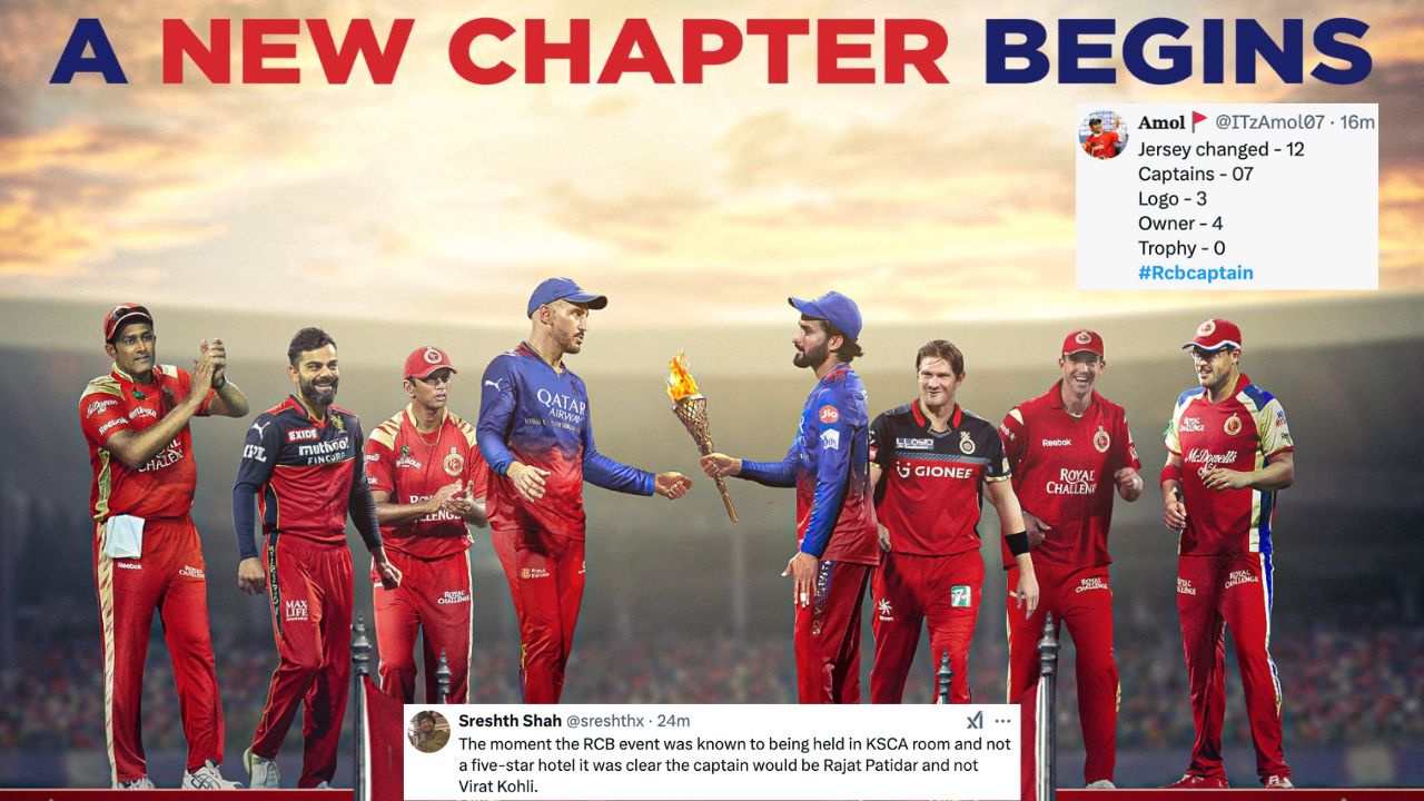 “Most Clueless Franchise Ever”- Twitter reacts to Rajat Patidar’s announcement as RCB captain instead of Virat Kohli