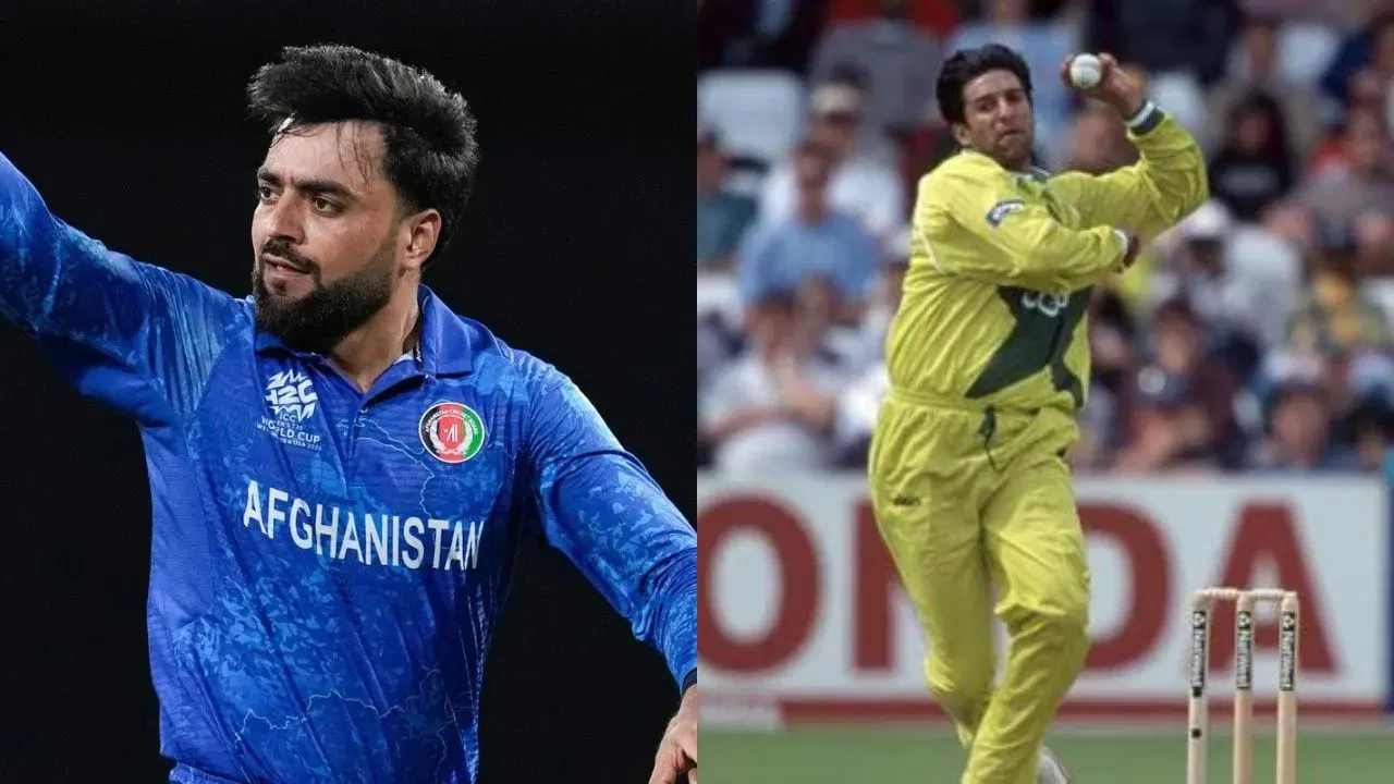 Rashid Khan labeled “greater than Wasim Akram” in a bold statement by ex-Pakistan player