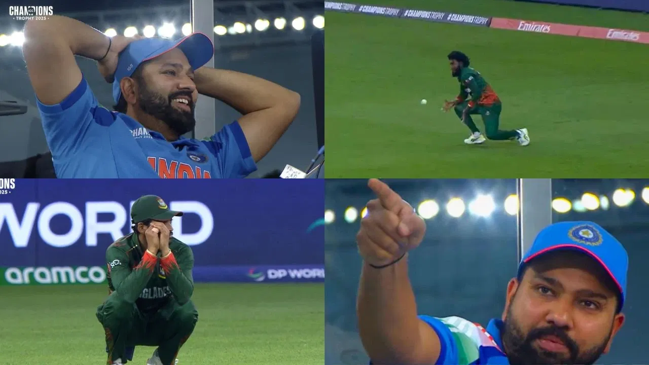 OMG! Jaker Ali Drops KL Rahul & Rohit Sharma’s Reaction Steals the Show – Champions Trophy 2025