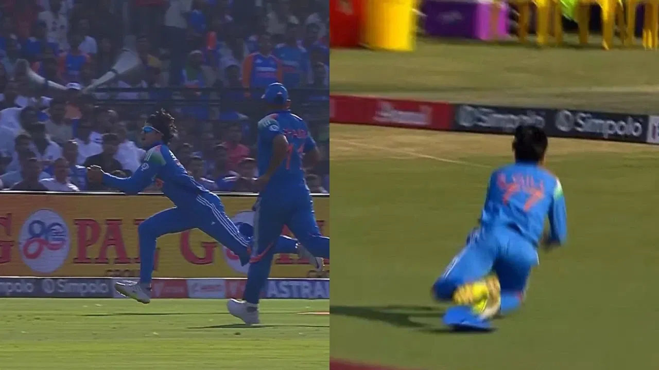 Watch: Shubman Gill pulls off a sensational catch to dismiss Harry Brook in IND vs ENG 2nd ODI