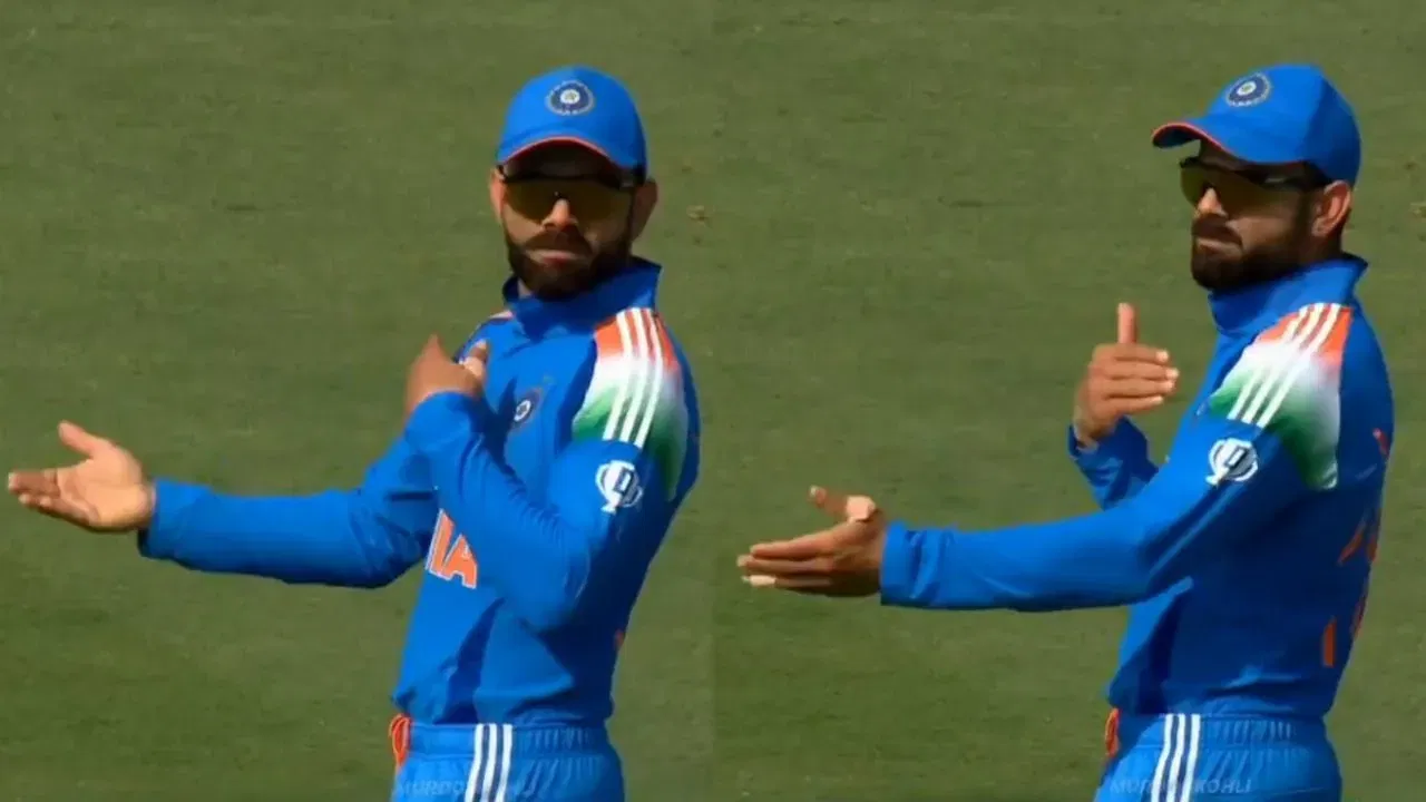 Watch: Virat Kohli entertains crowd with hilarious dance moves in IND vs ENG 2nd ODI