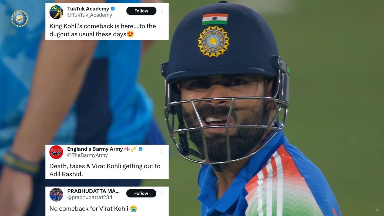 “Virat Kohli & edges – never ending story” – Fans attack India batter for his failure on ODI return