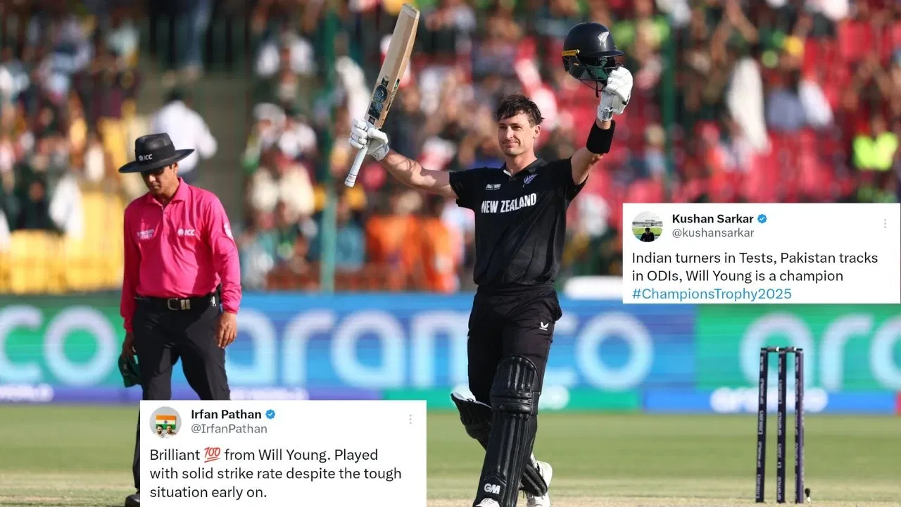 ICC Champions Trophy 2025: “Pure masterclass” – Will Young leaves fans in awe with stunning ton vs PAK