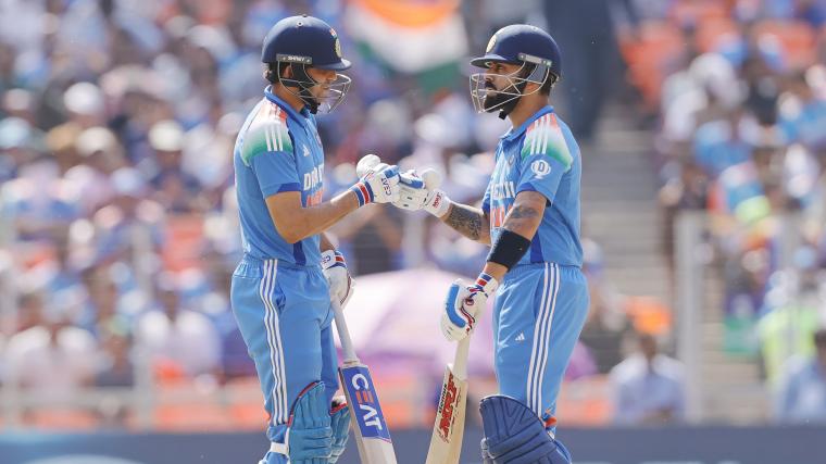 What is the highest team total in India vs England ODIs?