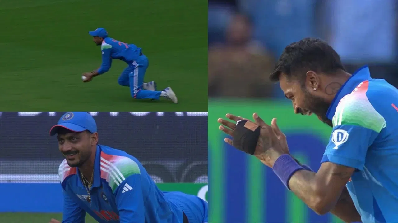 Watch: Axar Patel makes Hardik Pandya clap like a kid after taking screamer to dismiss Rachin Ravindra