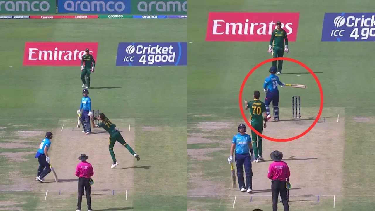 Watch: Ben Duckett almost hits stumps with the bat in frustration after his dismissal in SA vs ENG clash