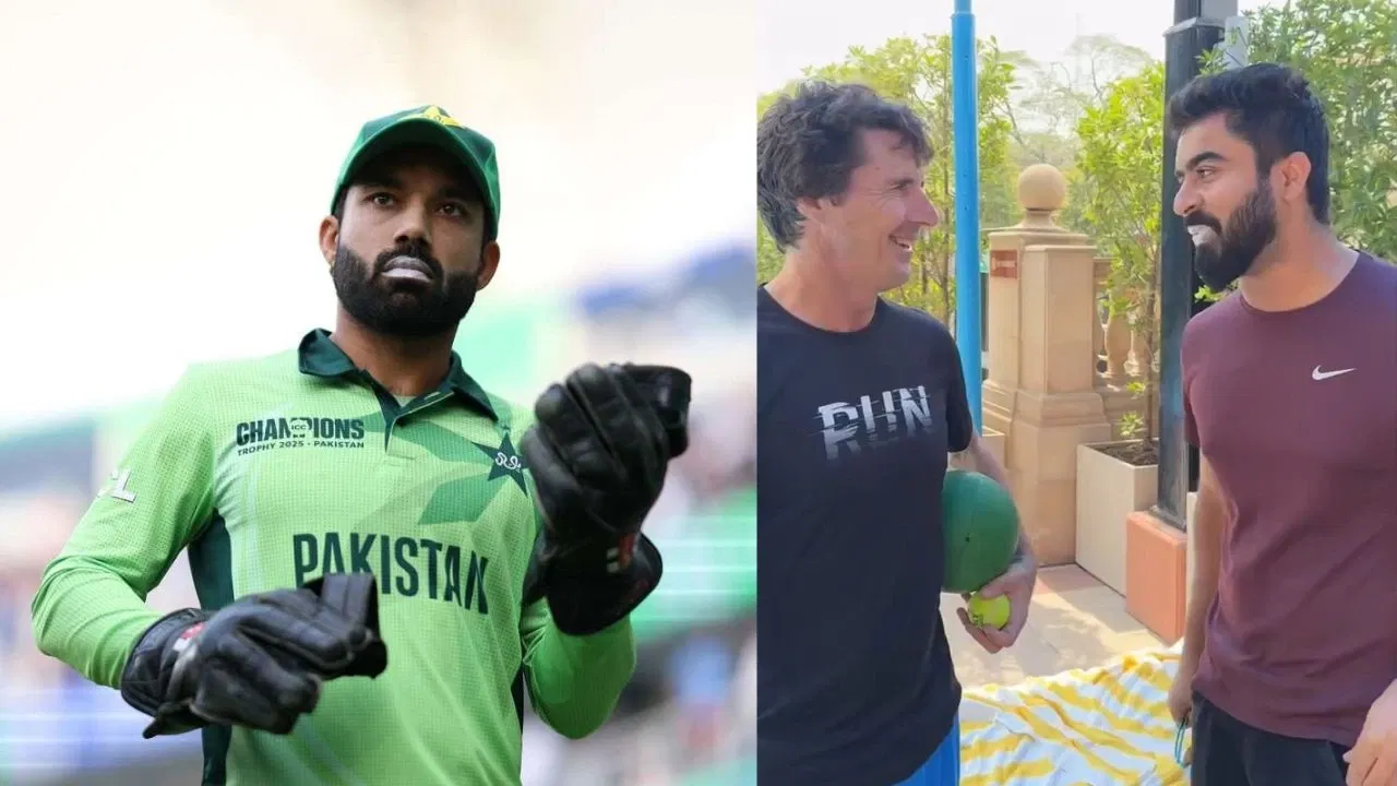 ‘Become a TikToker’: Mohammad Rizwan’s teammate attacks Brad Hogg for trolling Pakistan captain