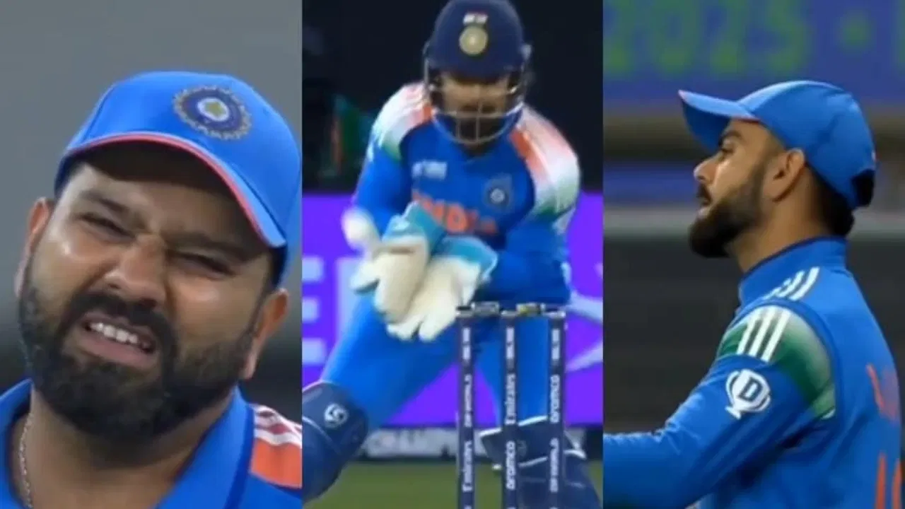 Watch: KL Rahul’s keeping blunders frustrate Rohit Sharma, Virat Kohli; Fans demand Rishabh Pant’s return