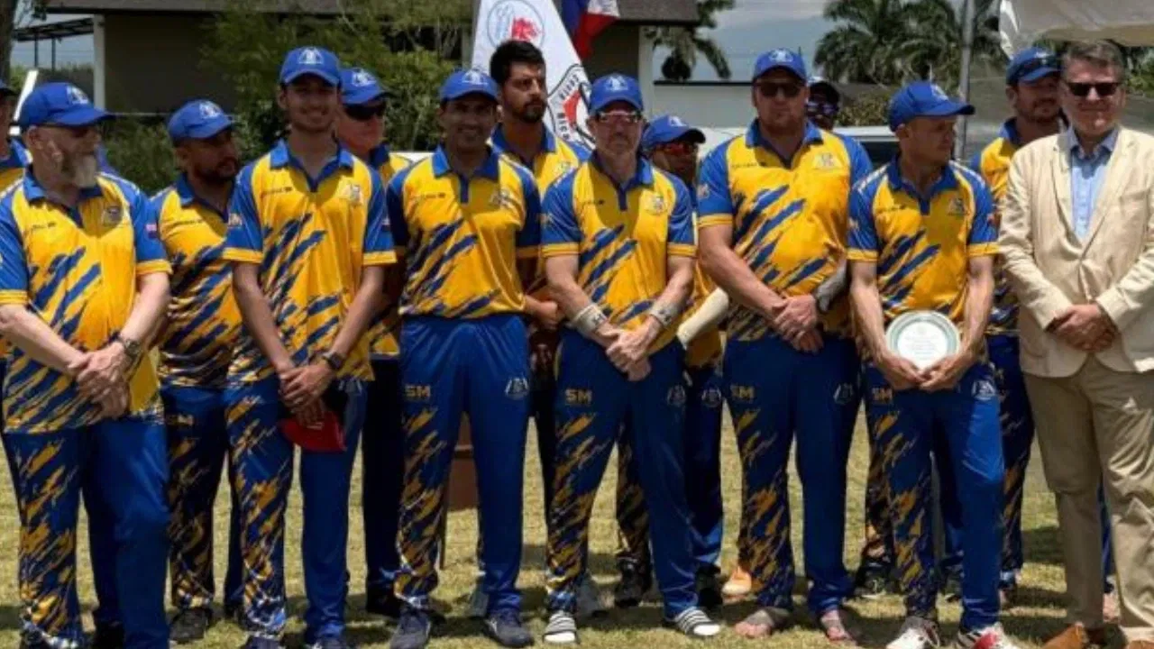 Andrew Brownlee creates history with international debut at 62