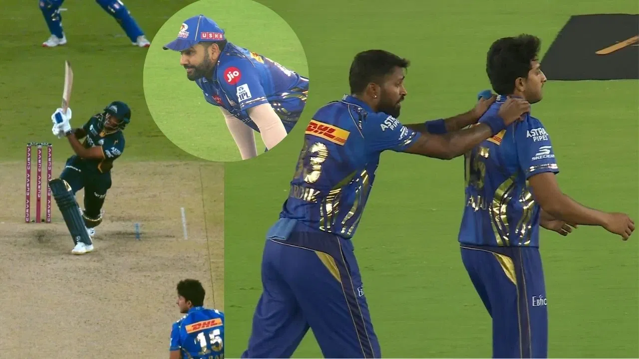 Watch: Hardik Pandya scolds Satyanarayana Raju as Sai Sudharsan destroys him; Rohit Sharma frustrated