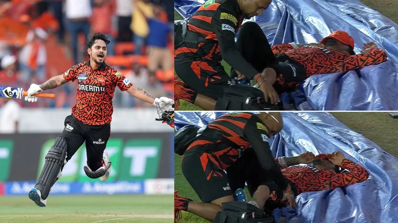 Watch: Ishan Kishan suffers campaign-ending knee injury in SRH’s IPL 2025 opener