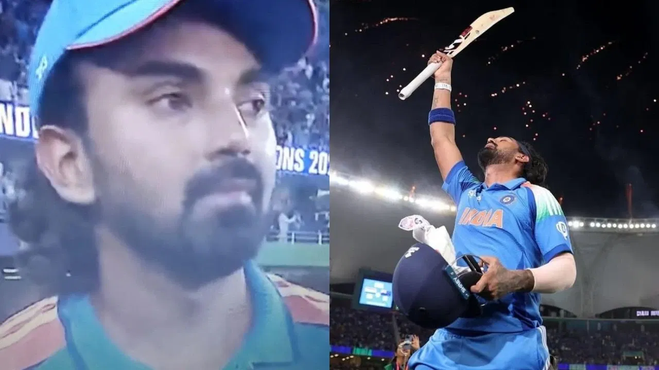 Watch: KL Rahul in tears after India’s Champions Trophy victory: ‘I was s******* myself’
