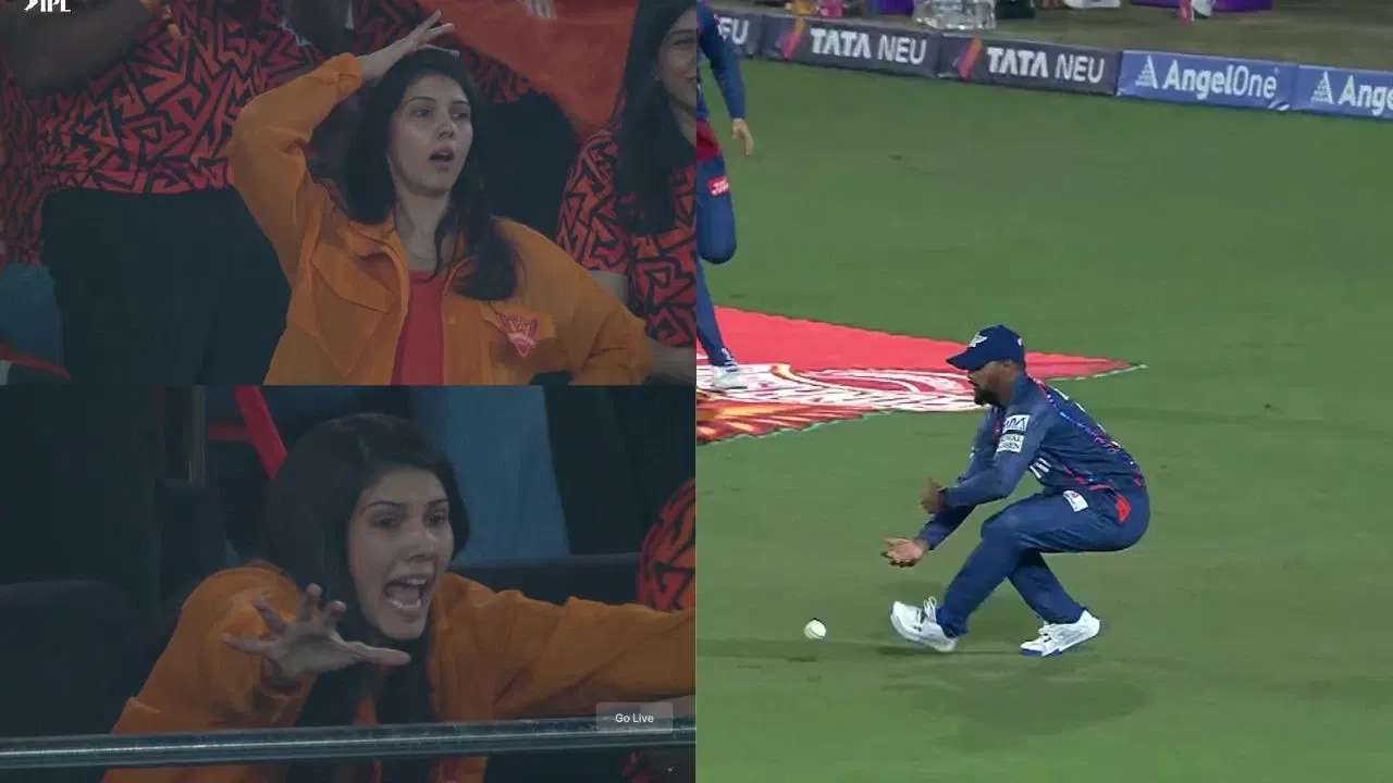 Watch: Travis Head, Nicholas Pooran’s chaos nearly gives Kavya Maran a heart attack in IPL 2025