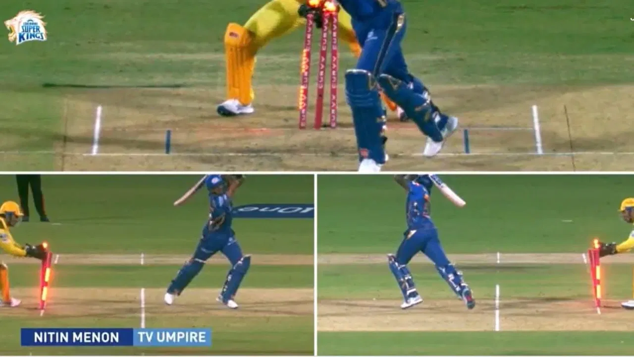 Watch: MS Dhoni’s unbelievably fast stumping sends Suryakumar Yadav packing in IPL 2025