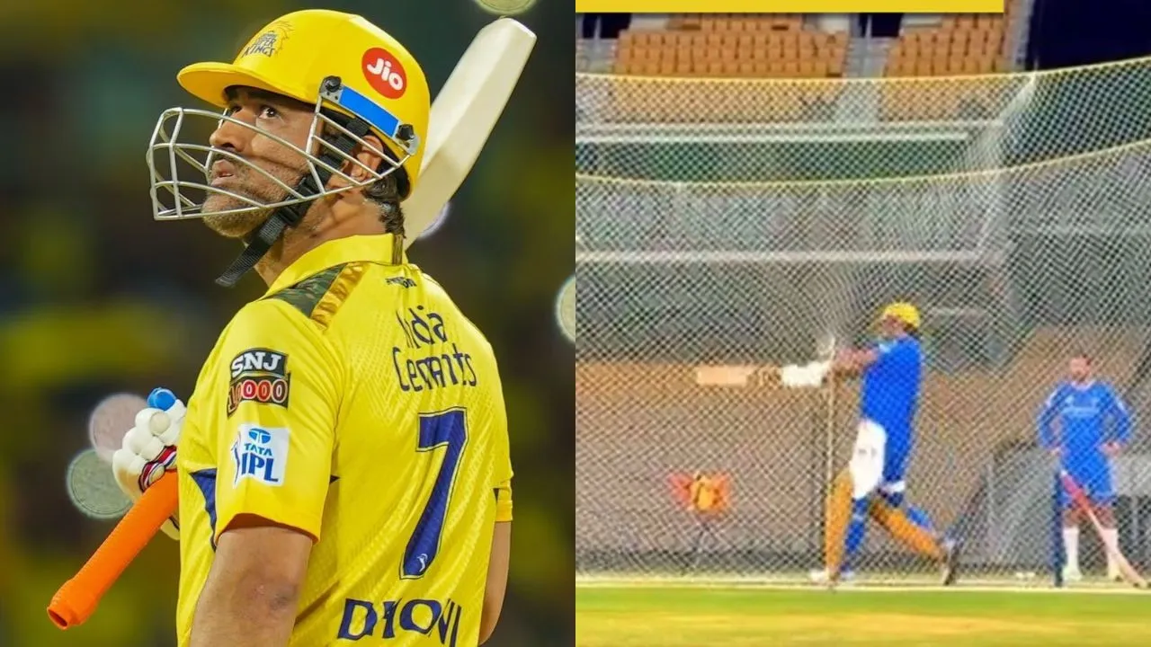 IPL 2025: Watch – MS Dhoni scares Mumbai Indians with vintage batting ahead of El Clásico