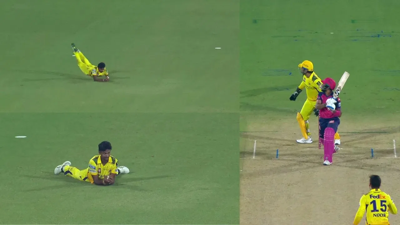 Watch: Matheesha Pathirana takes one of the greatest catches of his career to dismiss Dhruv Jurel