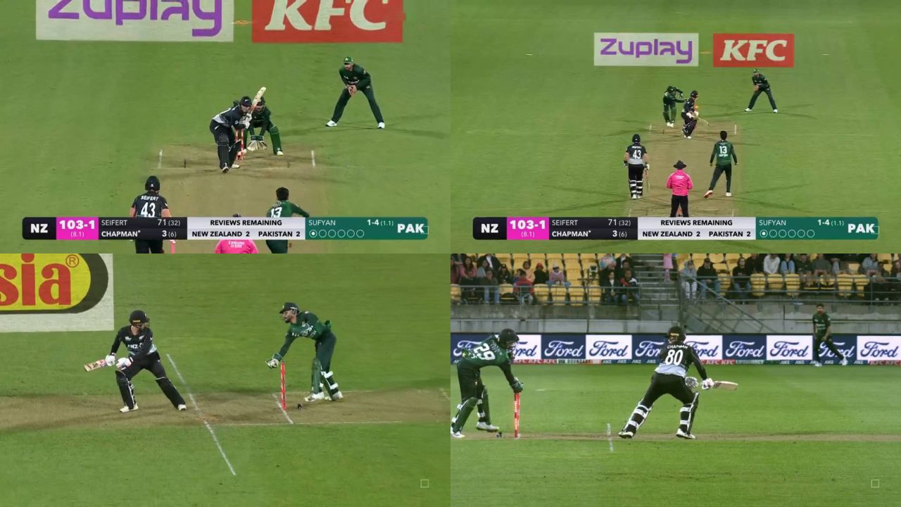Watch: Mohammad Haris Goes GOD MODE in wicketkeeping with Mark Chapman’s astonishing stumping
