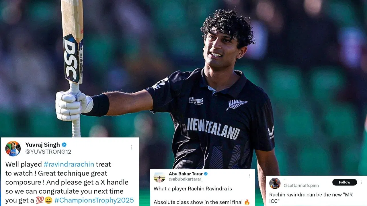 ‘Rachin Ravindra is new Mr. ICC’ – Kiwi batter hailed for his century in CT 2025 semi-final