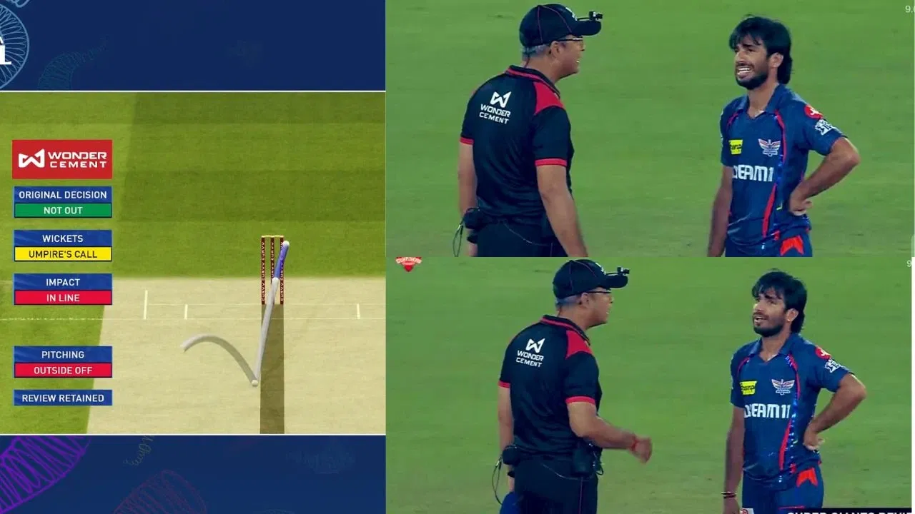 Watch: Ravi Bishnoi engages in ugly fight with umpire during SRH vs LSG clash in IPL 2025