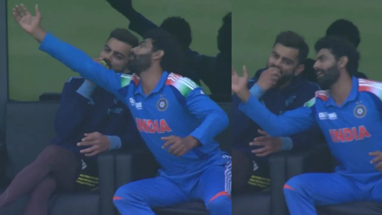 Watch: Ravindra Jadeja rubs salt on Virat Kohli’s wounds, discusses Glenn Phillips’ insane catch to dismiss him