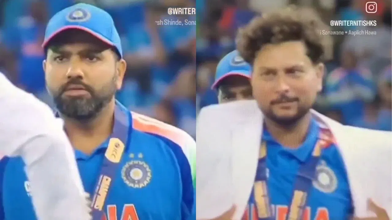 Watch: Rohit Sharma gives death stare to Kuldeep Yadav, nearly abuses him in front of Roger Binny