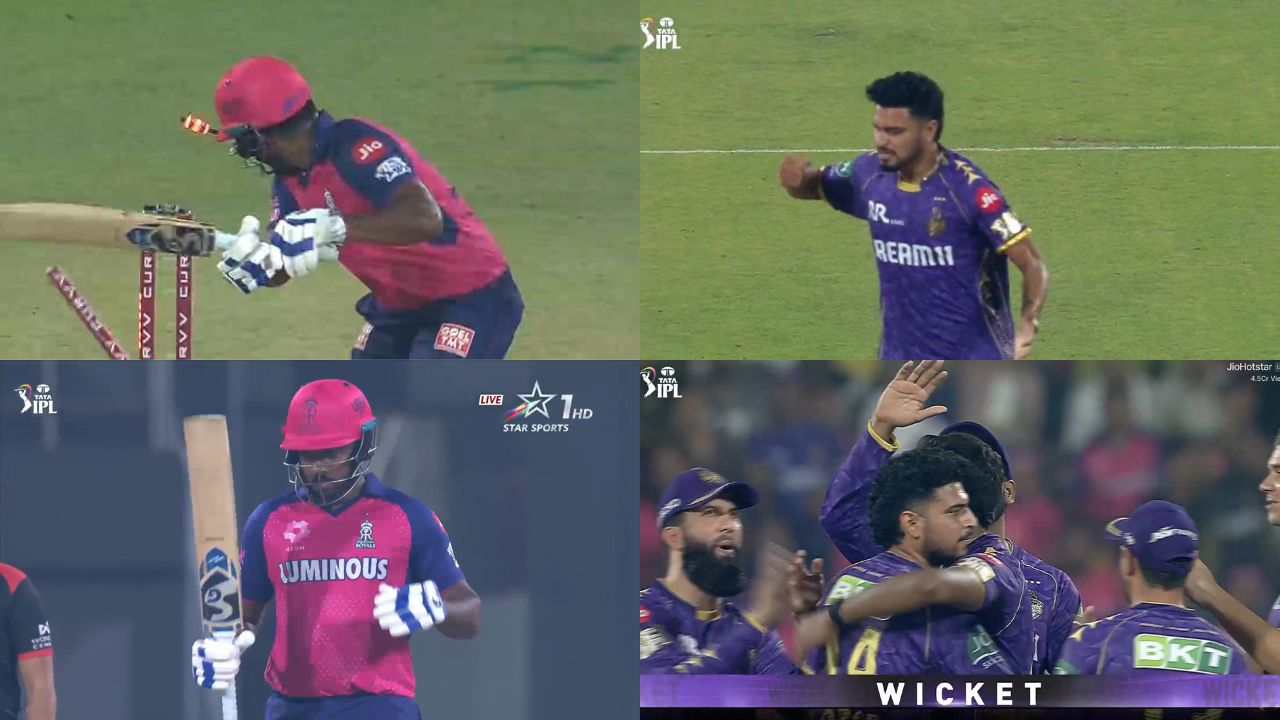 Watch: Vaibhav Arora crushes Sanju Samson’s stumps; gives him a fiery sendoff