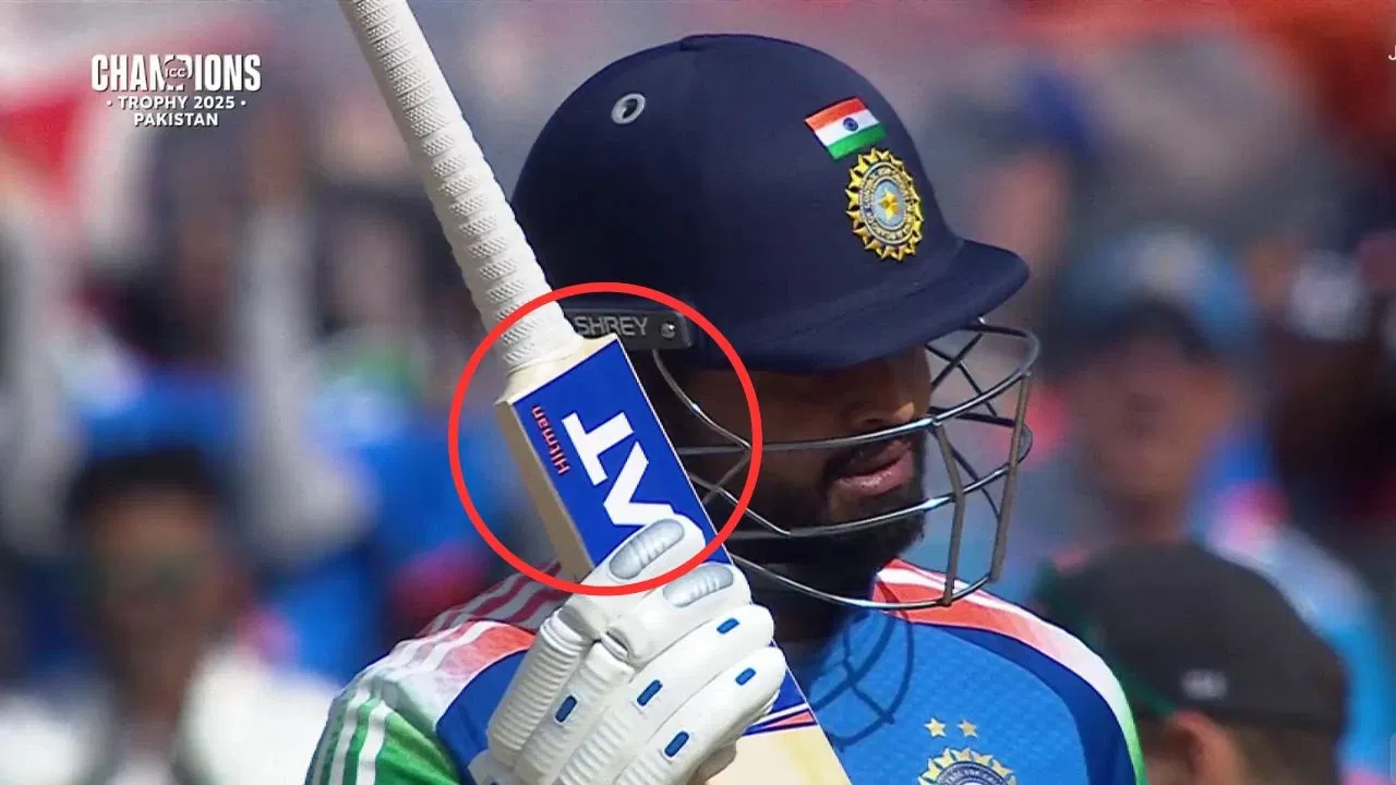 Watch: Shreyas Iyer spotted using Rohit Sharma’s bat in IND vs NZ clash to demolish Kiwis