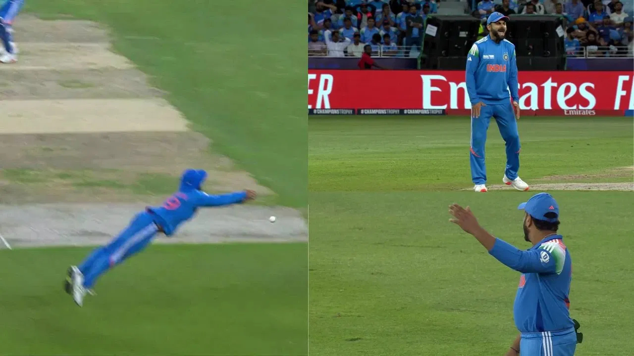 Watch: Virat Kohli angrily shouts at Varun Chakravarthy after he drops Kane Williamson, Rohit Sharma furious