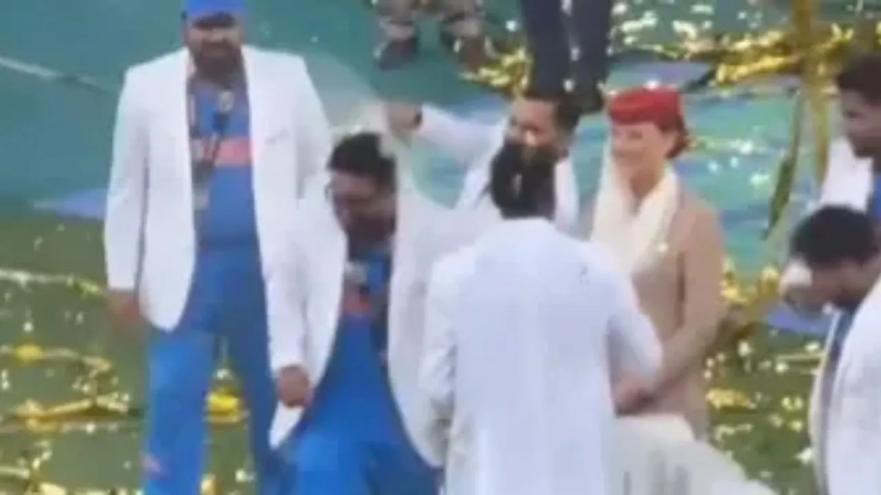 Watch: Virat Kohli showers champagne on Rishabh Pant before being attacked by Harshit Rana