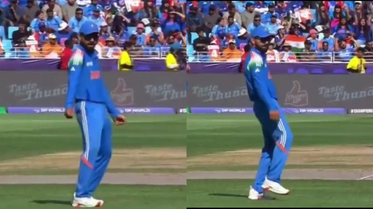 Watch: Virat Kohli hilariously dances to ease pressure in CT 2025 final