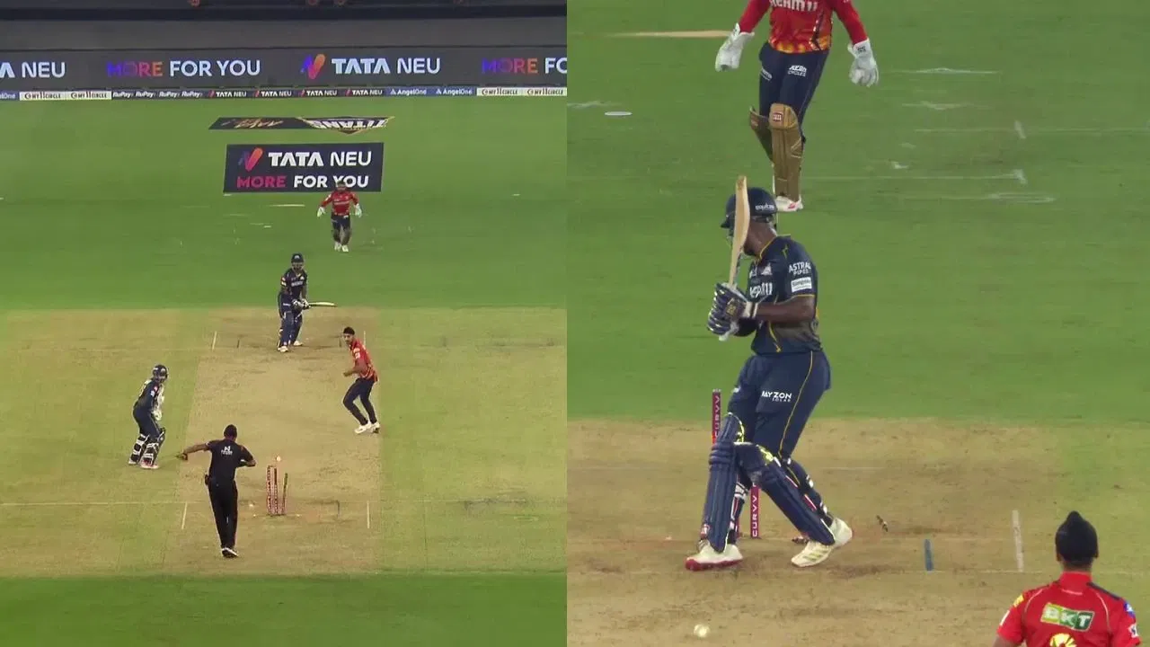 Watch: Arshdeep Singh produces freak dismissal to send back Rahul Tewatia, destroys Sherfane Rutherford’s stumps