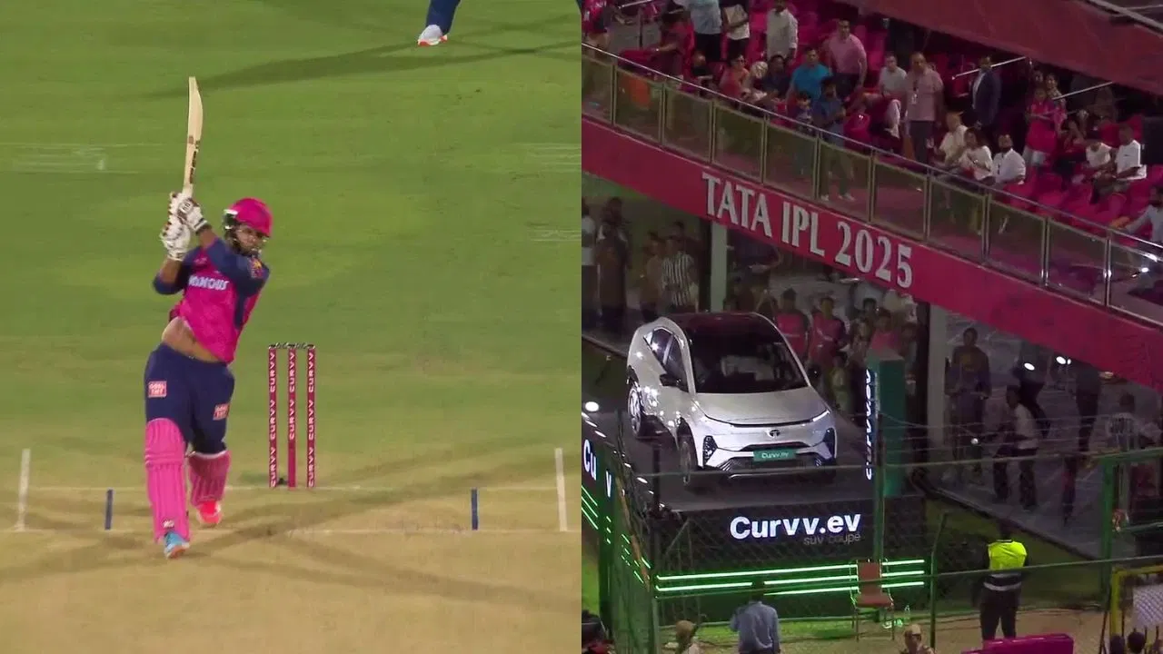 Watch: Vaibhav Suryavanshi announces his arrival in IPL with terrific first-ball six