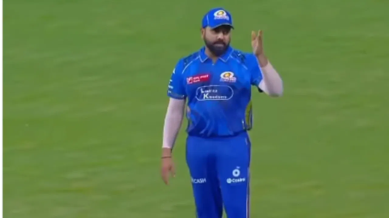 Watch: Rohit Sharma loses cool at Wankhede DJ right after his arrival in MI vs RCB match