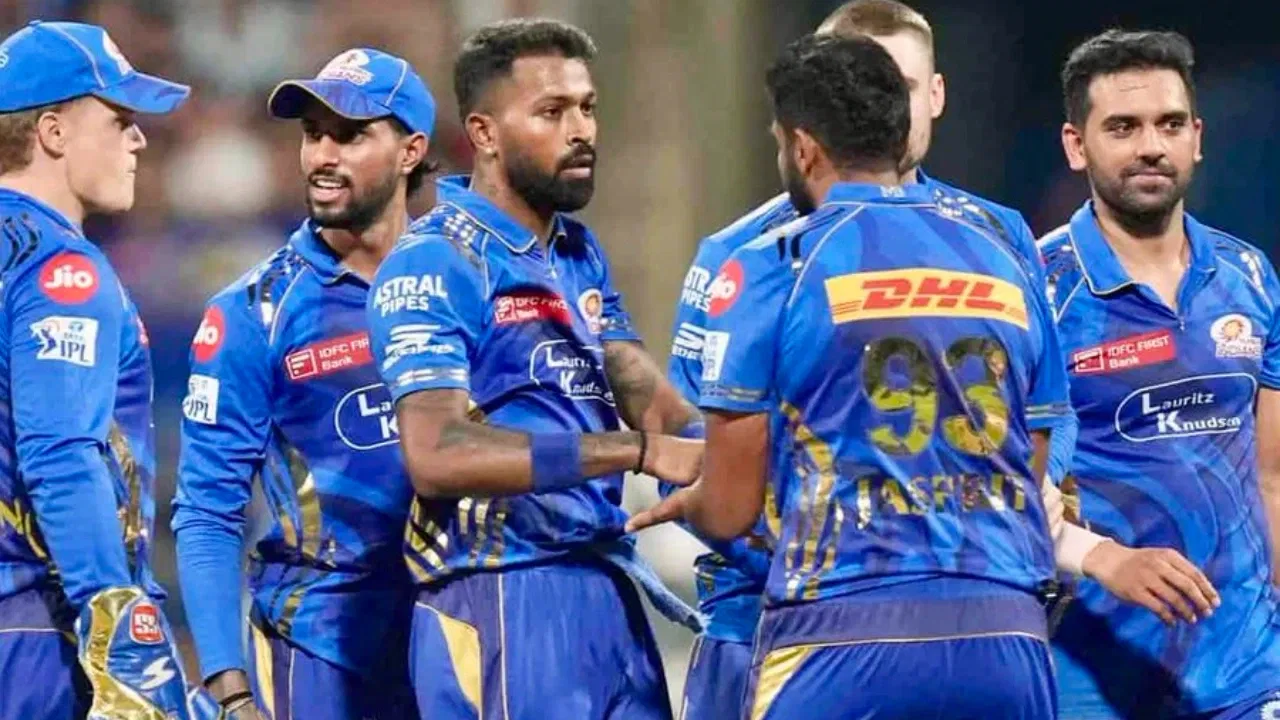 Mumbai Indians Playing 11 vs SRH- IPL 2025, Match 41